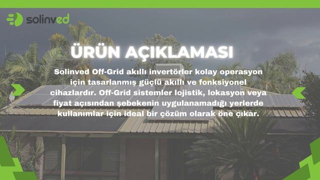 Solinved PS Plus Serisi Off Grid Inverter 24V смотреть онлайн
