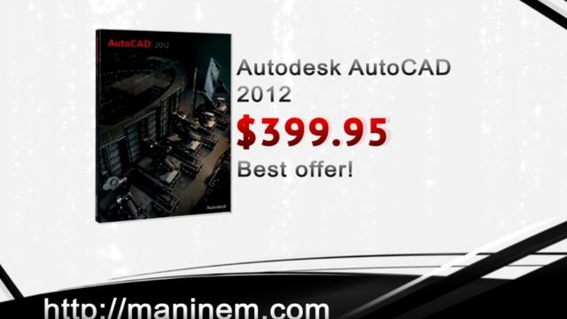 Buy Cheap Autodesk AutoCAD 2012 смотреть онлайн