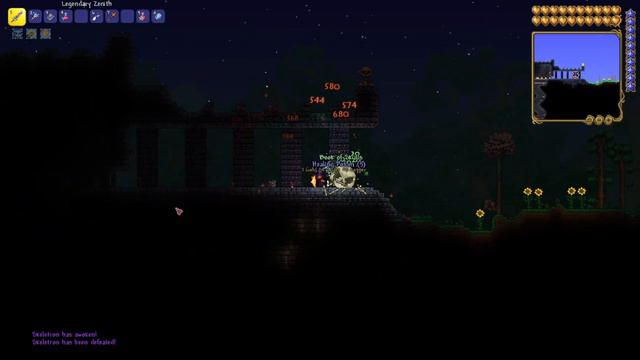 Zenith vs. Skeleton (Terraria Classic, Expert, and Master mode) смотреть онлайн