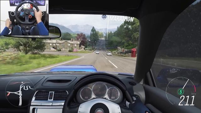 2004 Subaru WRX STI - Forza Horizon 4 | Logitech g29 gameplay смотреть онлайн
