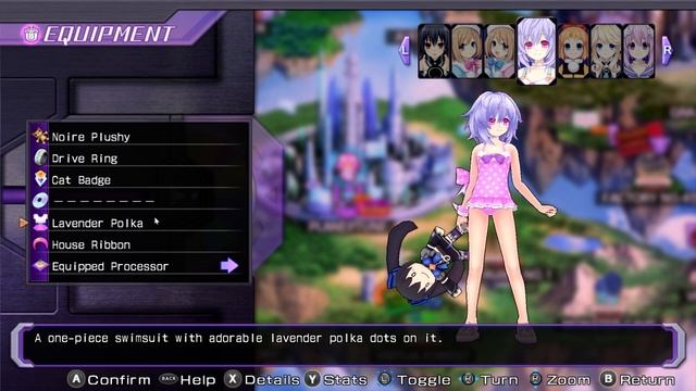 Hyperdimension Neptunia Re;Birth1 Digital Complete Set All Characters ＆ Costumes Model Showcase смотреть онлайн