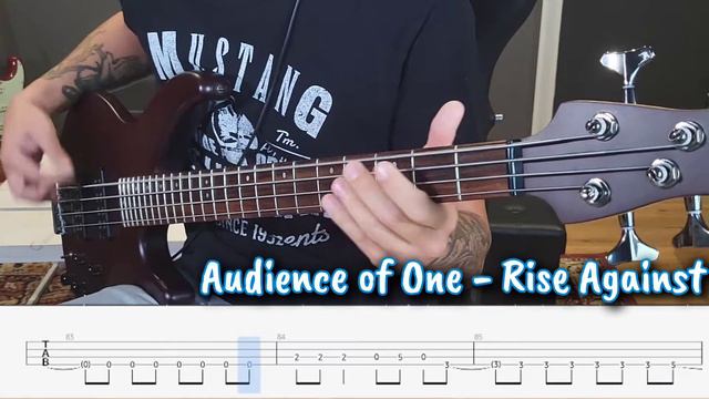 Audience of One Bass Tabs - Rise Against Bass Cover смотреть онлайн