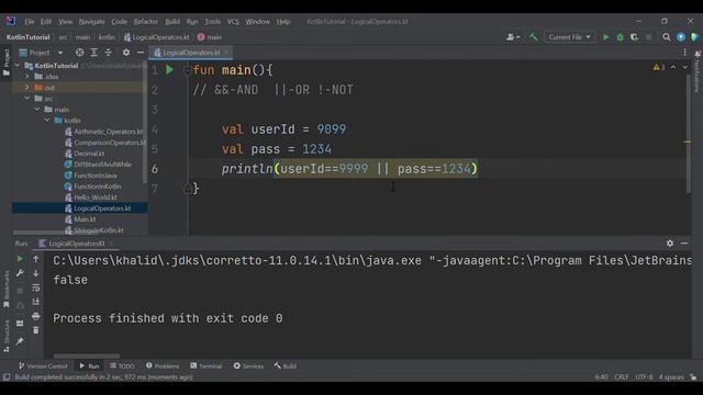 #7 Kotlin - Logical Operators in Kotlin || Kotlin Tutorial for Beginners || Full Playlist смотреть онлайн