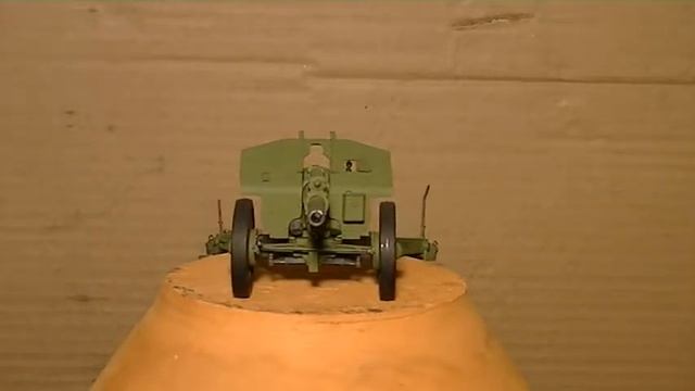 122 мм гаубица М 30 Обзор сборной модели 1к35 смотреть онлайн