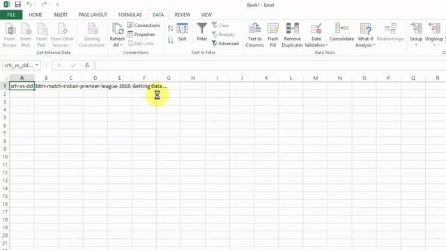 Watch Any Live Cricket Match Score in Excel Sheet- HINDI│Convert Excel into A Live Scoreboard смотреть онлайн