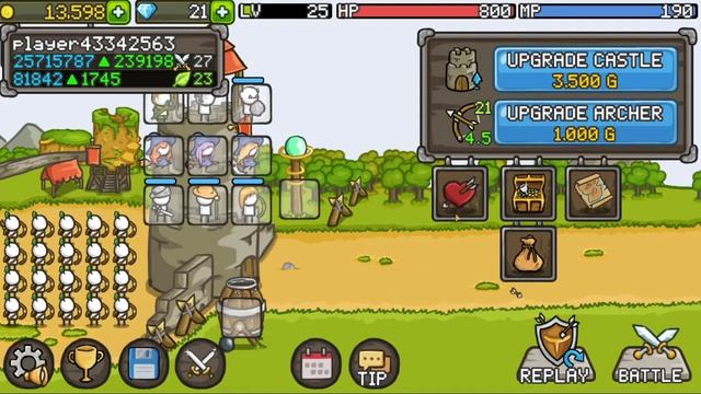 Grow Castle 2 прохождение рабочие, колонии, ведьмы и другие призыватели смотреть онлайн