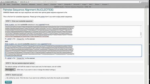 Pairwise Sequence Alignments at EBI смотреть онлайн