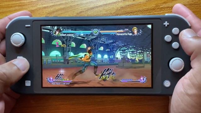JoJo’s Bizarre Adventure: All Star Battle R Nintendo Switch Lite Gameplay смотреть онлайн