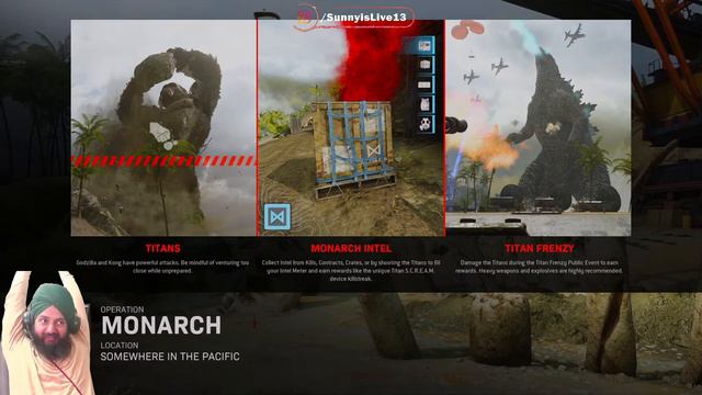 GODZILLA VS KONG CALL OF DUTY EVENT LIVE | COD WARZONE смотреть онлайн