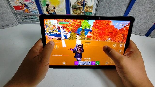HUAWEI MATEPAD SE 10.4 GAMING TEST - FORTNITE - HAND CAM