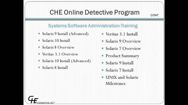 CHE Presentation смотреть онлайн