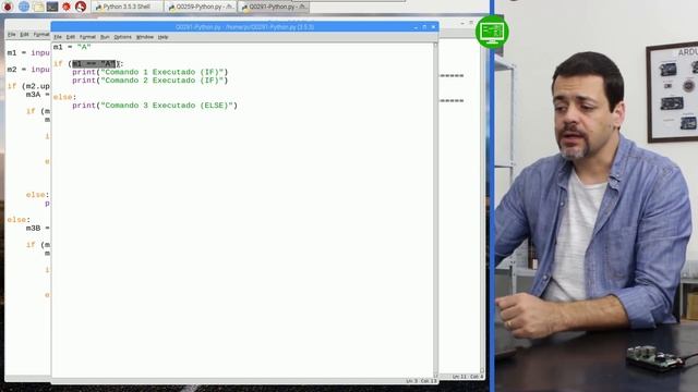Curso de Python - Comando ELSE e ELIF - Aula #6 смотреть онлайн