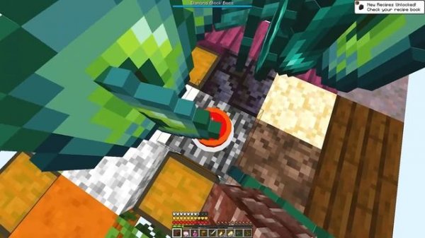 Minecraft But It's Only 1 Red Button