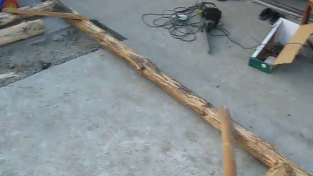 Беседка из бревен с прорабом Димоном. Часть 4 смотреть онлайн