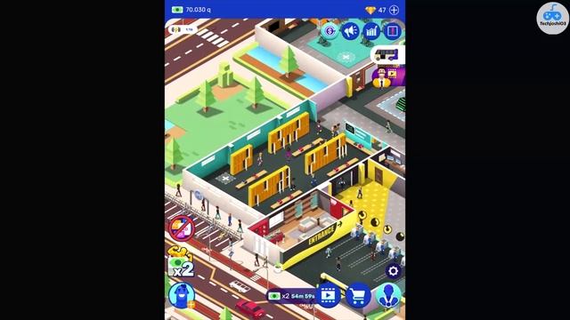 Idle Fitness Gym Tycoon: Walkthrough #8 On IPad смотреть онлайн