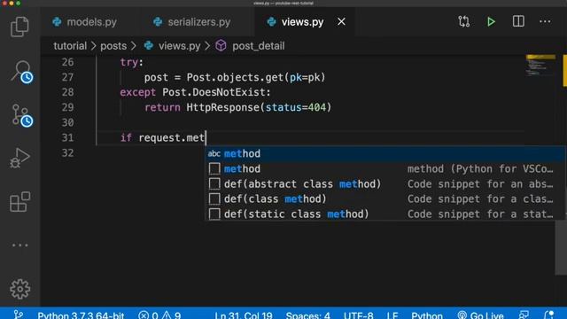 Django REST Framework Tutorial | Views And URL Patterns смотреть онлайн