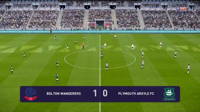 PES 2021 [EFL PAPA JOHN TROPHY FINAL 2023] BOLTON WAND v PLYMOUTH ARG смотреть онлайн