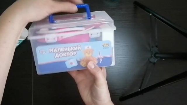 Набор "Маленький доктор" и набор игровой "Профессия стоматолог" #распаковка, #обзор, #игрушки смотреть онлайн
