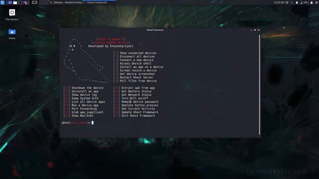 Exploiting Android Through Android Debug Bridge (ADB) With Ghost Framework смотреть онлайн