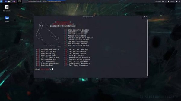 Exploiting Android Through Android Debug Bridge (ADB) With Ghost Framework