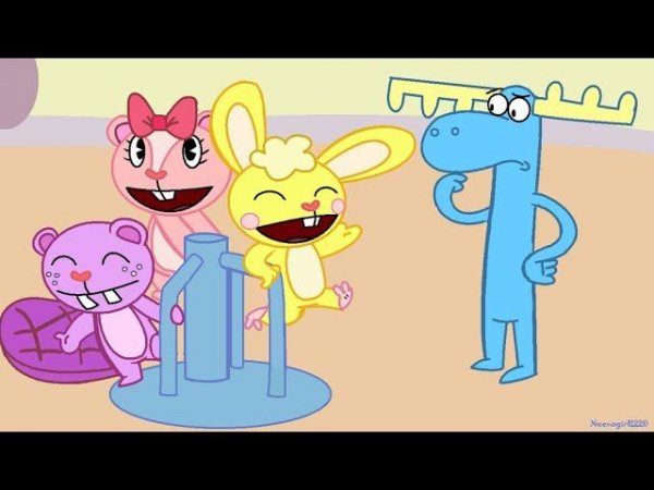 "Happy Tree Friends: Spin Fun" - Kiloo (Java Game)
