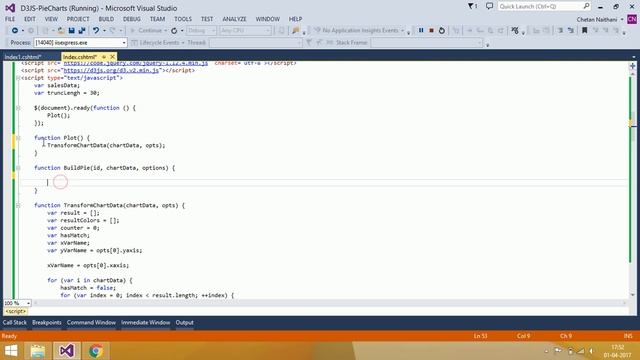 D3JS Interactive Pie Chart - Part 1 (Simple Pie Chart in D3.Js) смотреть онлайн