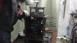 Разборка и дифектовка ДВС ЛУАЗА