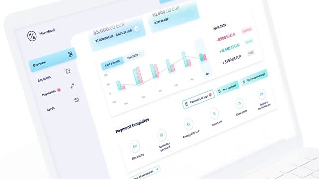Advapay Macrobank Web banking application смотреть онлайн