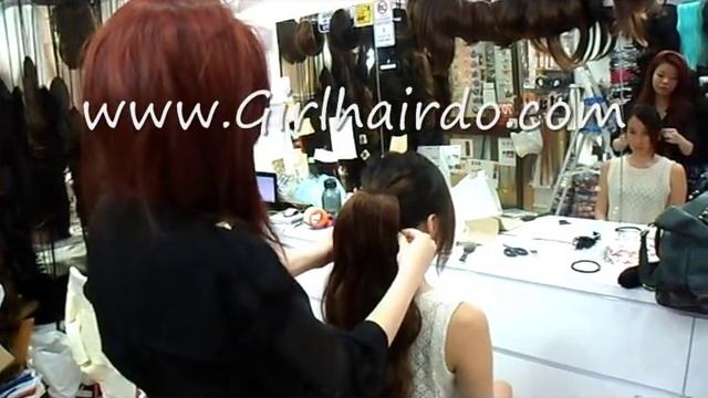 Girlhairdo.com Long Volume Curl Wave Pony Tail Wig Clip in Removable hair extensions смотреть онлайн