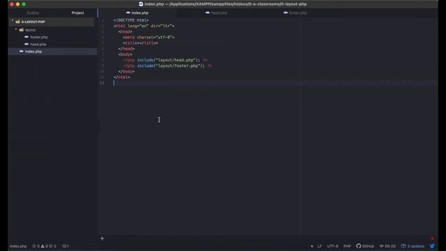 วิธีทำโครงสร้างธีม เว็บไซต์ - PHP Include เบื้องต้น - NaeLike смотреть онлайн