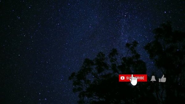 Night Sky Time Lapse ~ Starry Sky Music Therapy: Study Music, Healing Music