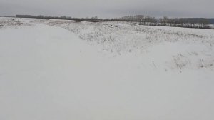 Охота на косулю и зайца. Осмотр следов на снегоходы.