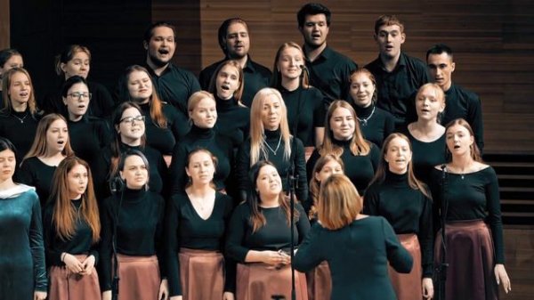 90 Студенческий хор ИГХТУ г Иваново The Lion Sleeps Tonight