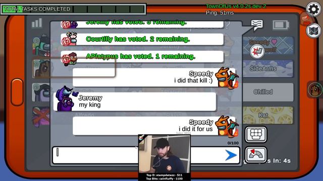 Side Said WHAT When Voted Out?! - Among Us Proximity Chat Mod смотреть онлайн