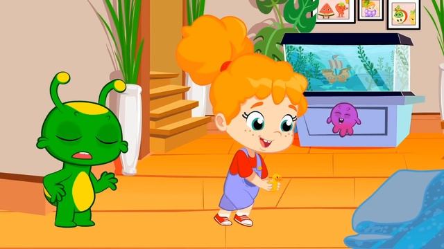 Groovy el Marciano | ¿Es un huevo de dinosaurio? ¡No, es un huevo sorpresa de pascua! смотреть онлайн