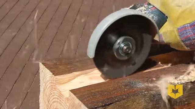 Диск по дереву для (УШМ) болгарки Graff Speedcutter 125 Безопасная резка дерева болгаркой смотреть онлайн