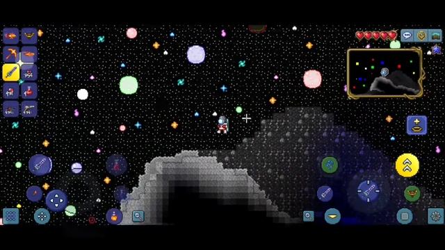 КАК ПОЛЕТЕТЬ В КОСМОС В ТЕРРАРИИ 1.4 НА АНДРОИД// ПРОХОЖДЕНИЕ ТЕРРАРИИ В КОСМОСЕ смотреть онлайн