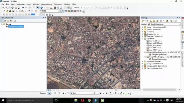 WMTS Google Satellite to ArcGIS смотреть онлайн