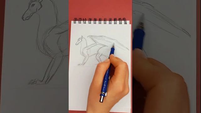 рисую дракона мракокрад #рисуюдракона #драконьясага смотреть онлайн