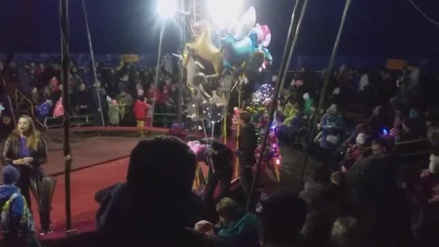 ЧЕРЕПОВЕЦ ВОЛОГОДСКОЙ ОБЛАСТИ. 10 октября 2019года. Цирк премьера шоу Первая часть(9) смотреть онлайн