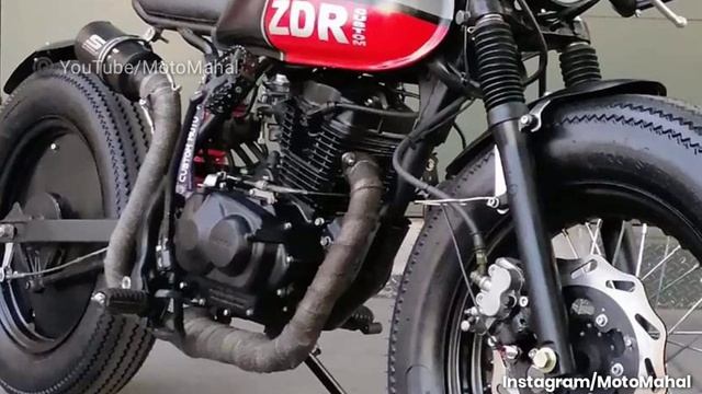 Modified Honda 150 cc Into CafeRacer By ZDR CUSTOM MOTO | MotoMahal | Mexico смотреть онлайн