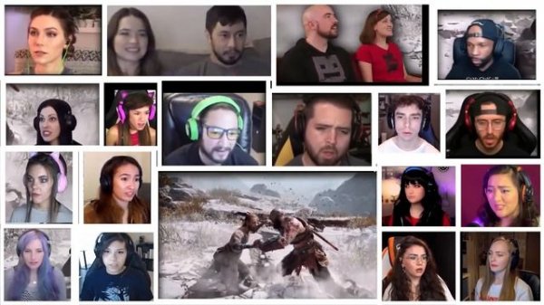 Amazing Reaction to Kratos Vs Baldur Fight Reaction Mashup God of War 2018 Reactions