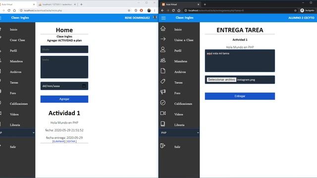 ✅ ASESORÍA: funcionamiento de Aula Virtual o Plataforma E-learning PHP MySQL смотреть онлайн