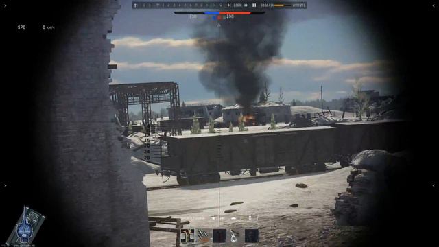 War Thunder_Весьма удачная позиция для Pz IVG смотреть онлайн