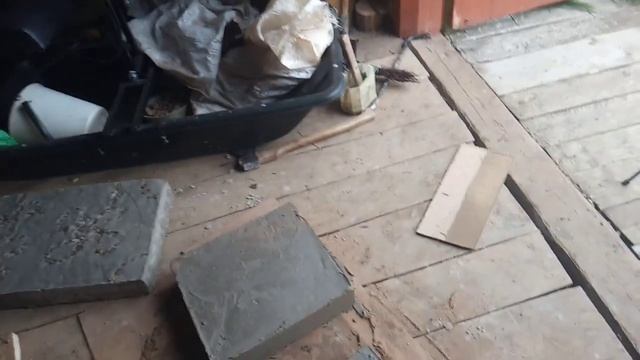 Садовая тротуарная дорожка своими руками из цемента.2 часть смотреть онлайн