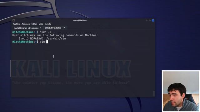 ? HACKING ÉTICO - Comando sudo -l para ESCALAR PRIVILEGIOS en LINUX ⬆️ смотреть онлайн