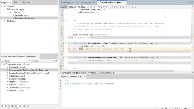 Contador Ascendente y Descendente Java смотреть онлайн