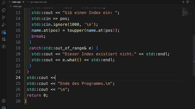 C++ Tutorial | Out of Range Exceptions смотреть онлайн