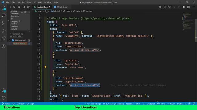 Create Free APIs with NuxtJS #6 - Deploy смотреть онлайн