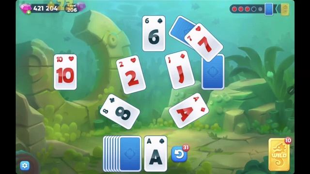 Fishdom Solitaire Level 206 ?♦️? ➖ FULL STORY ➖ CaroGamesNL смотреть онлайн